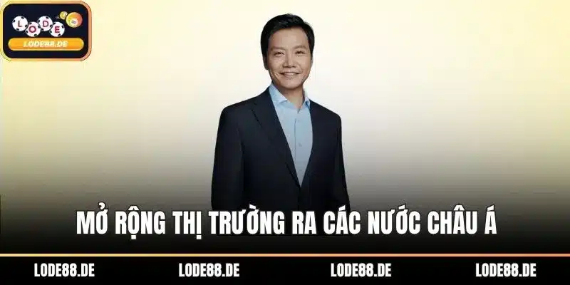 Mở rộng thị trường ra các nước châu Á